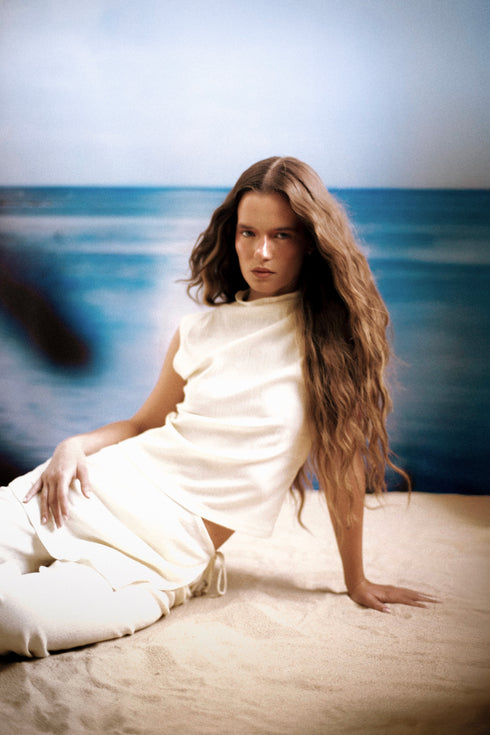 Top Kaia – Sergé Basics x Tissimum - Tissimum